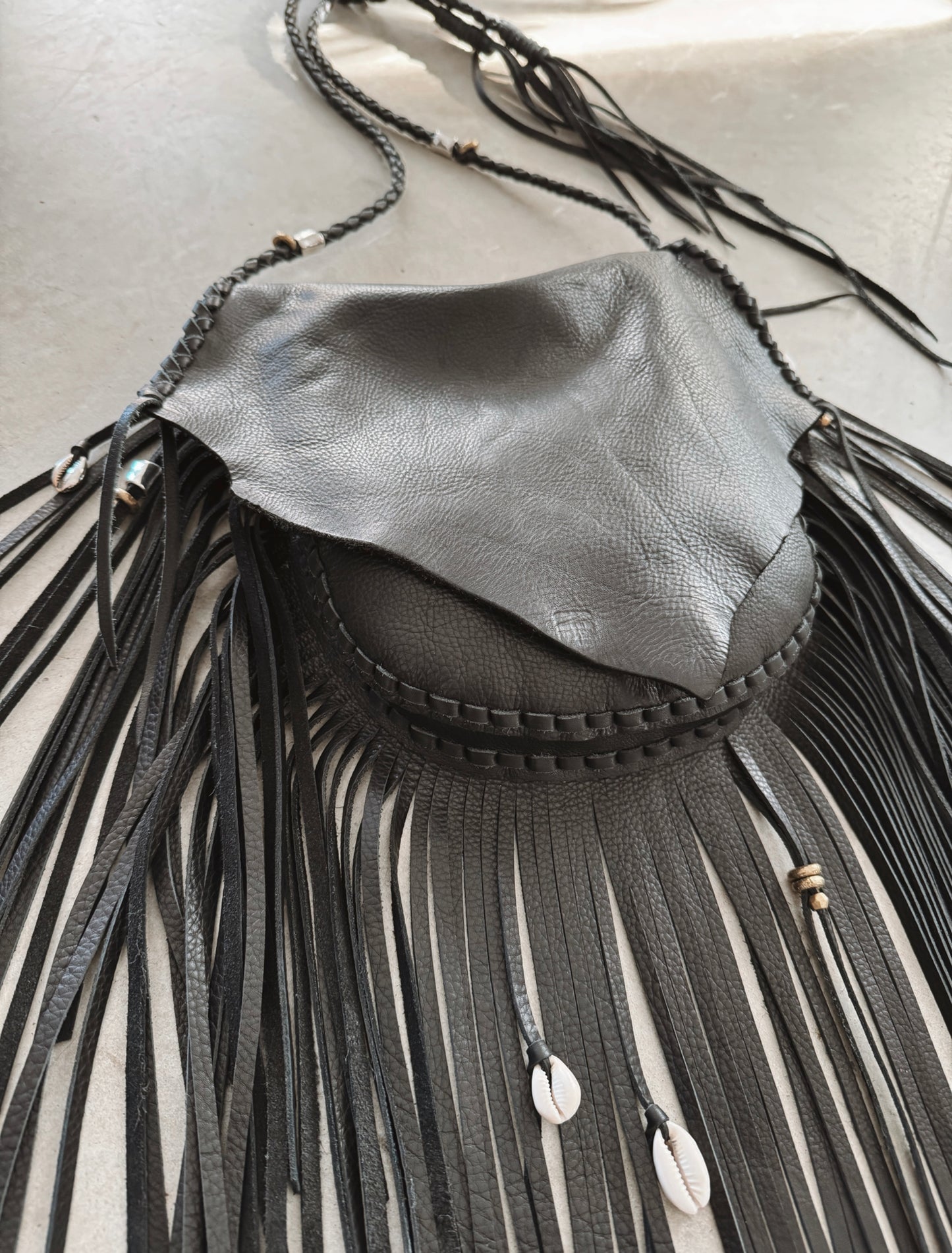 Black Sweetgrass Bag