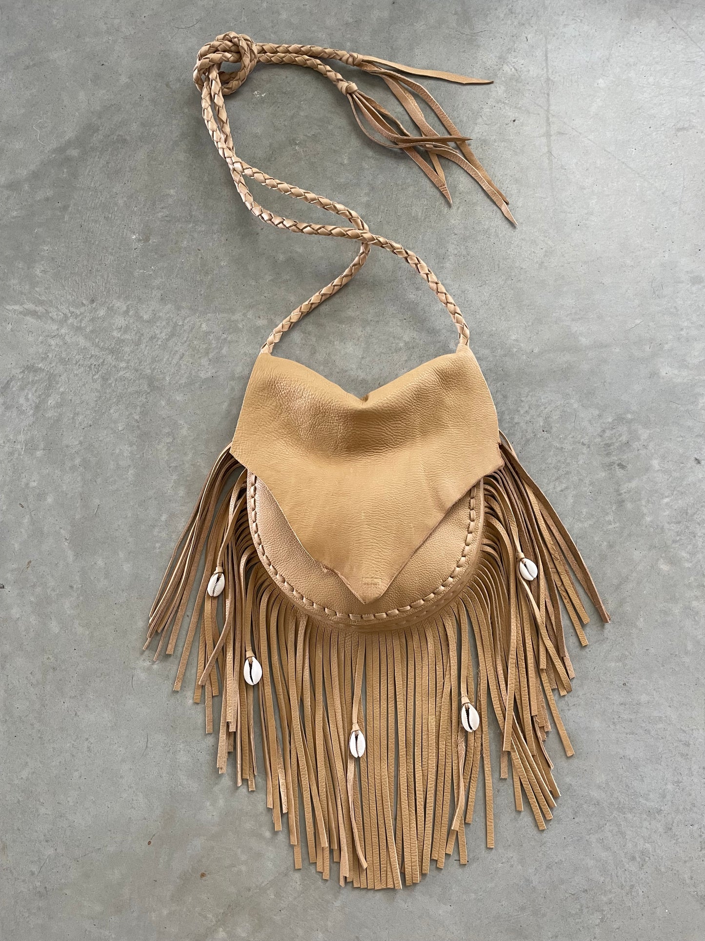 Cowrie Sweetgrass Bag