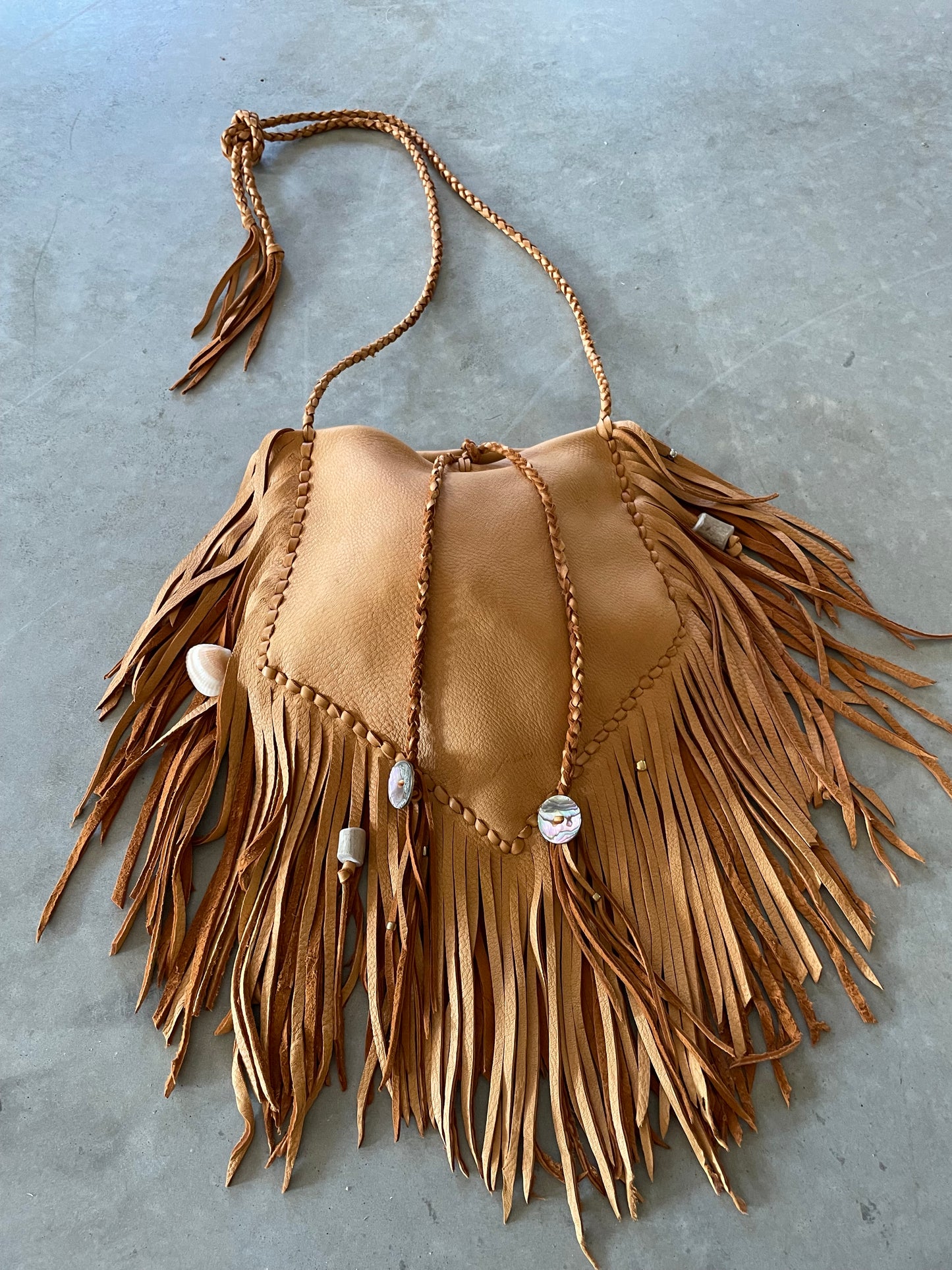 High Country Buckskin Bag