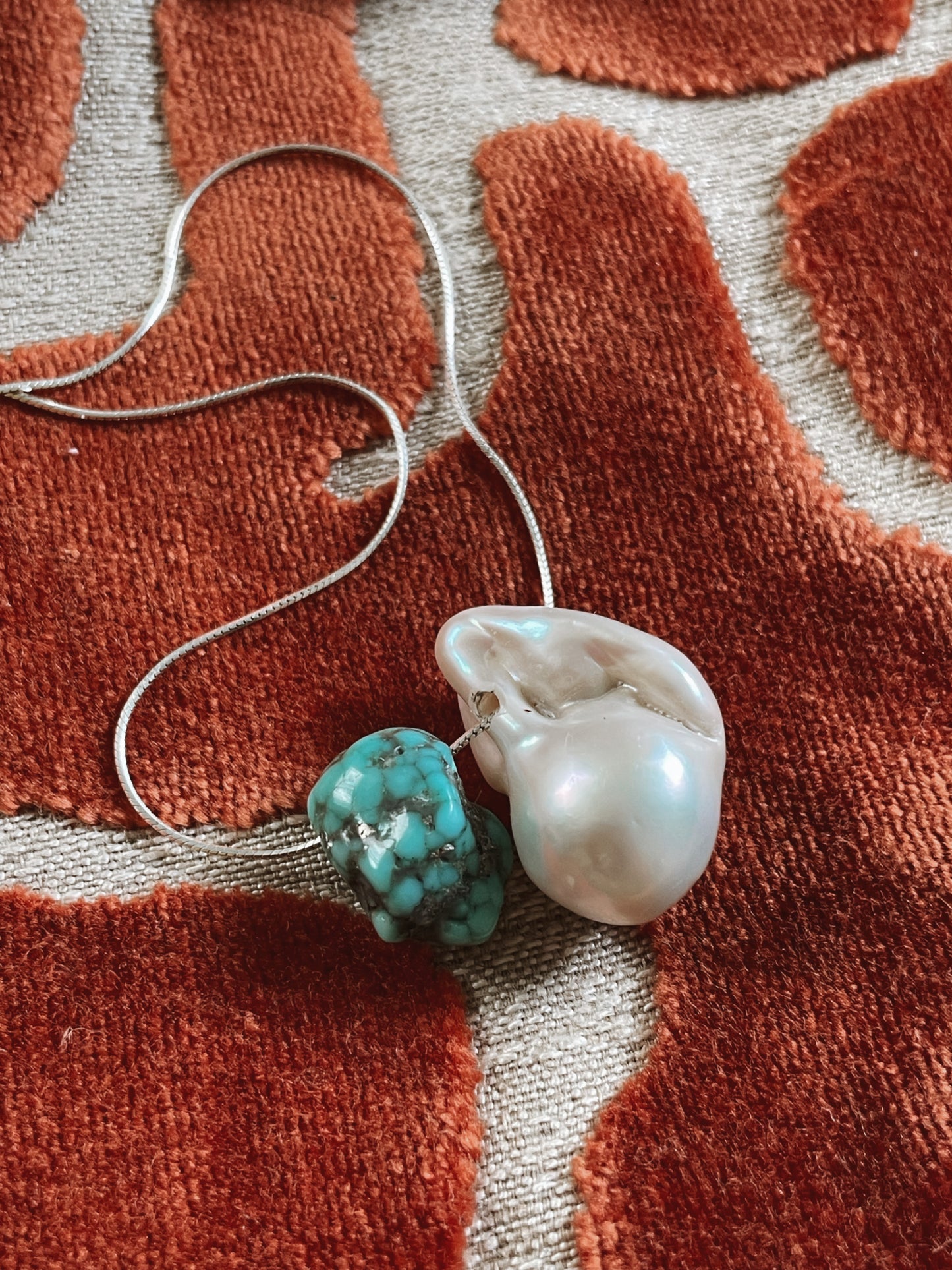 Turquoise Baroque Pearl