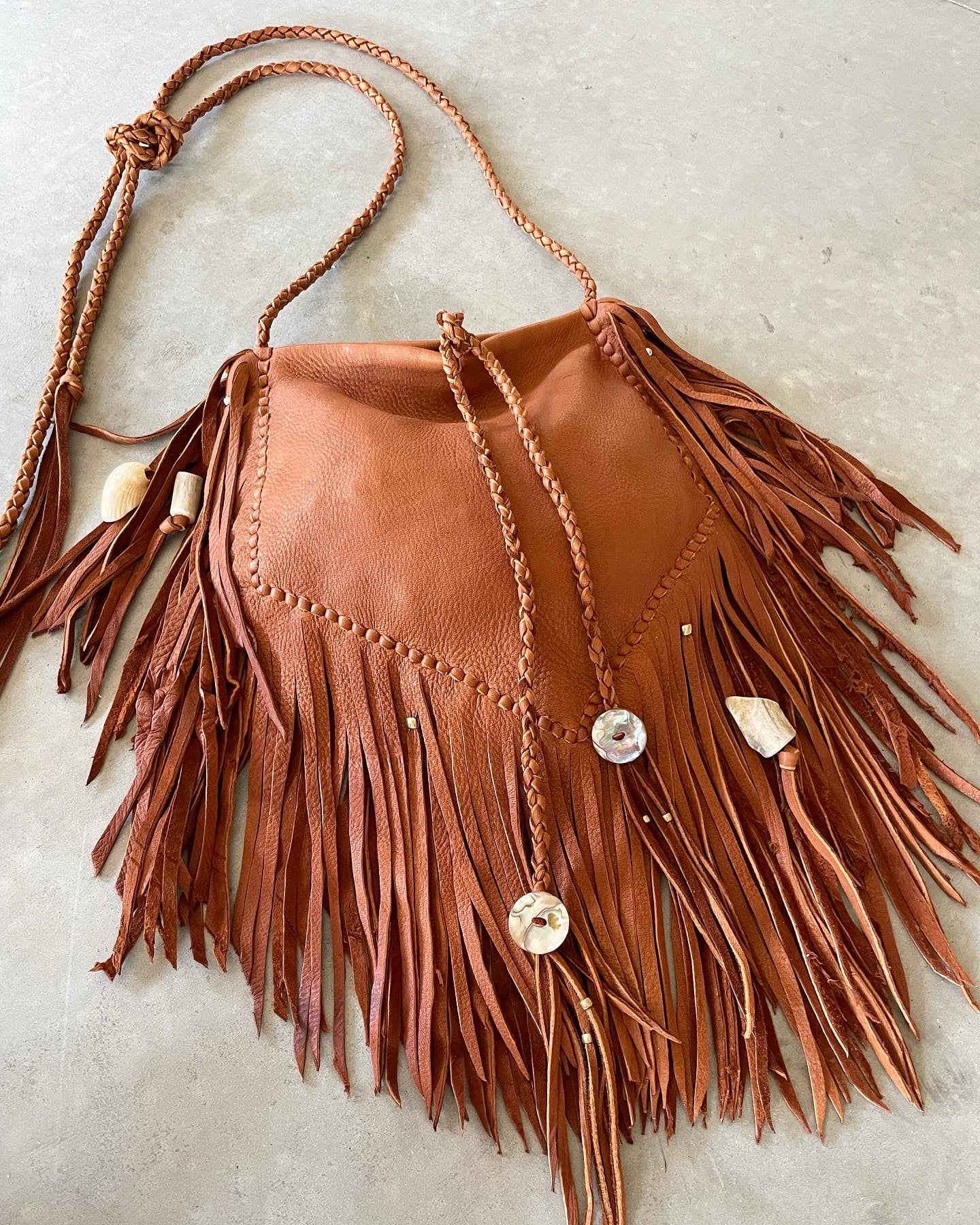 High Country Buckskin Bag