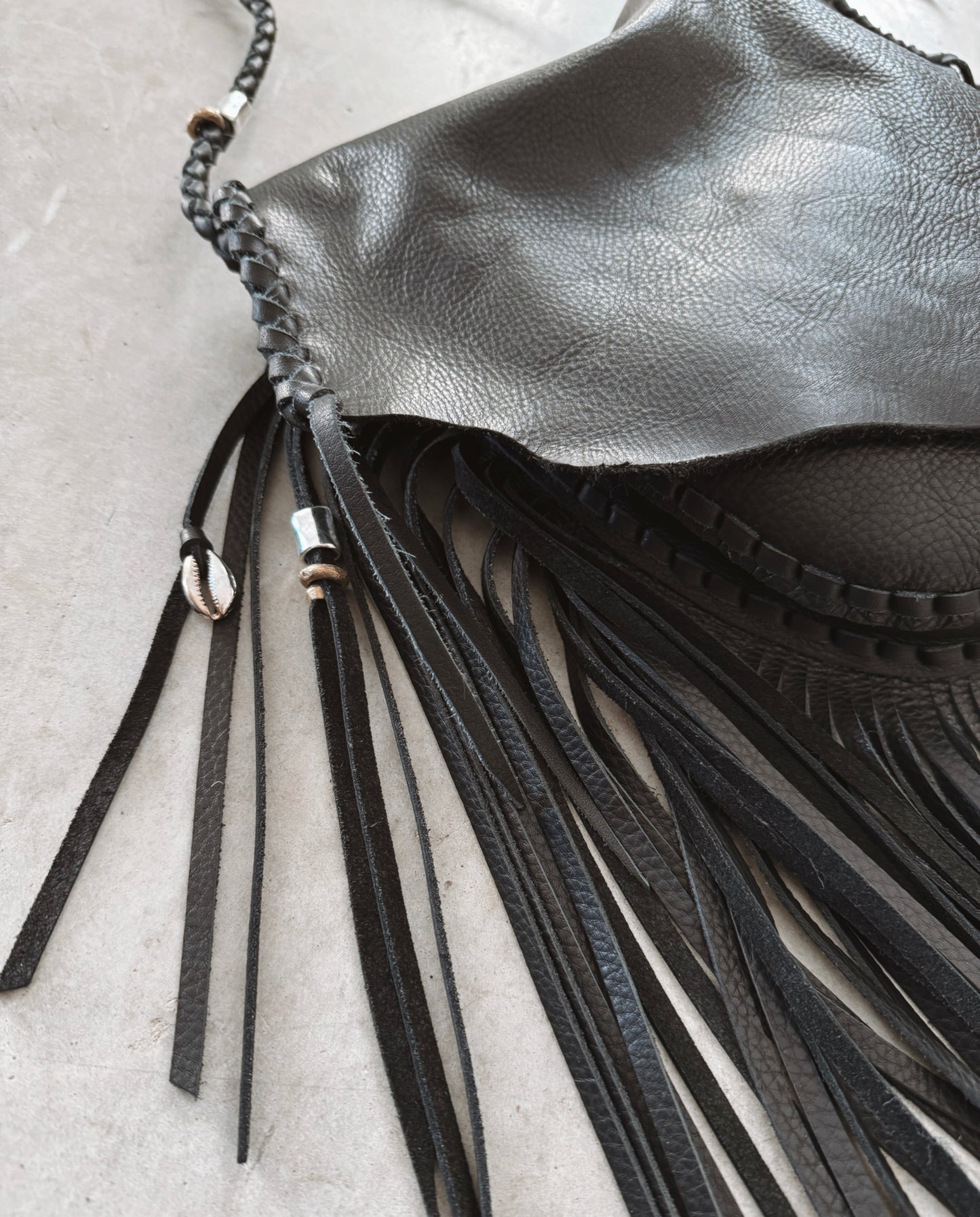 Black Sweetgrass Bag