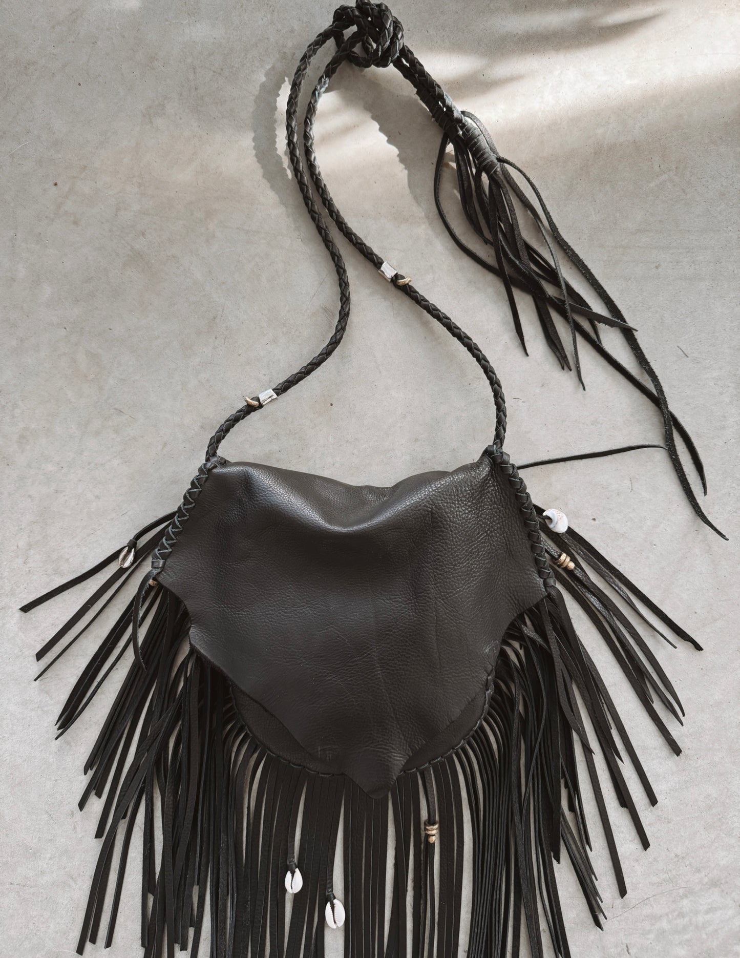 Black Sweetgrass Bag