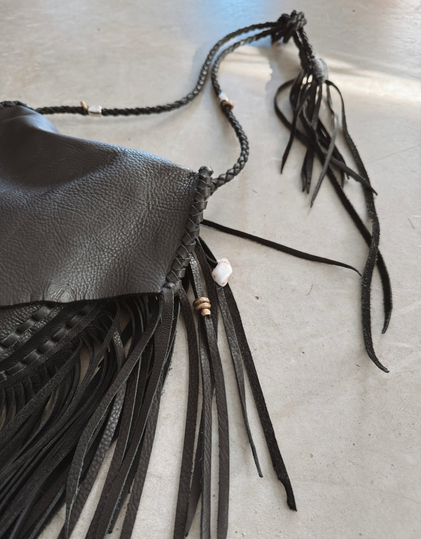 Black Sweetgrass Bag