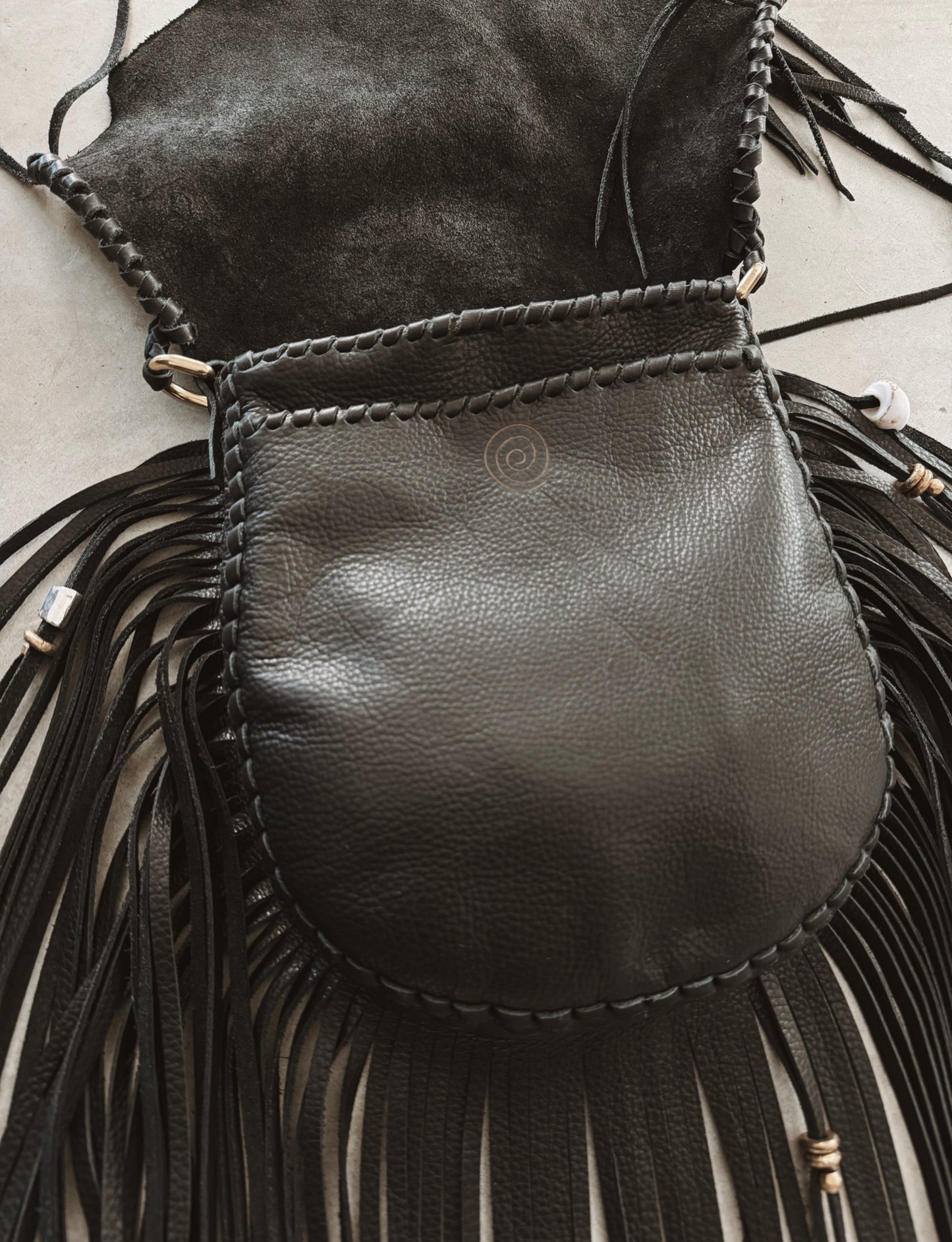 Black Sweetgrass Bag