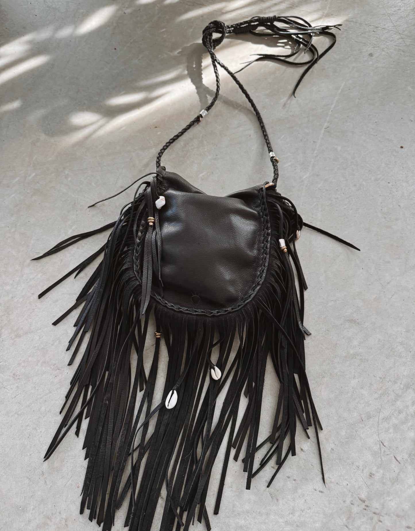 Black Sweetgrass Bag